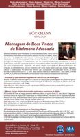 Newsletter da Böckmann Advocacia